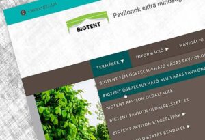 Viltor webáruház készítés