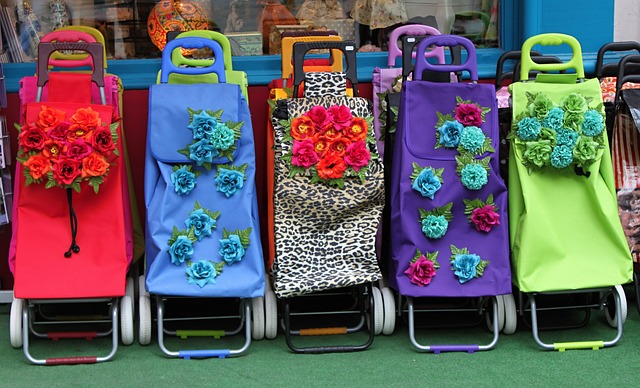 Gurulós bevásárlótáska